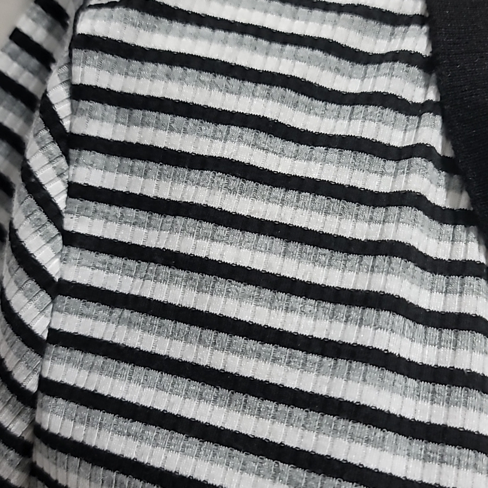 FINAL DROP Eye Candy Striped Polo Bodycon Dress Size Juniors XL - Picture 5 of 11